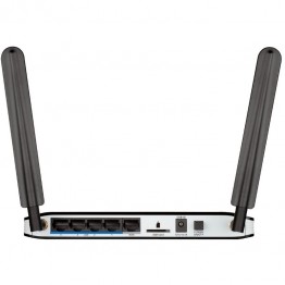 Router wireless D-Link DWR-921 , 300 Mbps , 802.11 b/g/n , Modem 3G si 4G , Negru